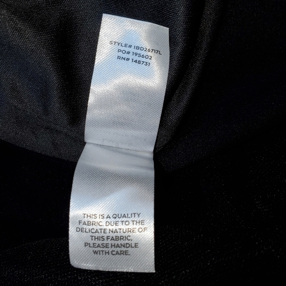 NWOT Lulus Elegant Indication Black Mesh Pearl One-Shoulder Midi Dress Sz L - Picture 8 of 15